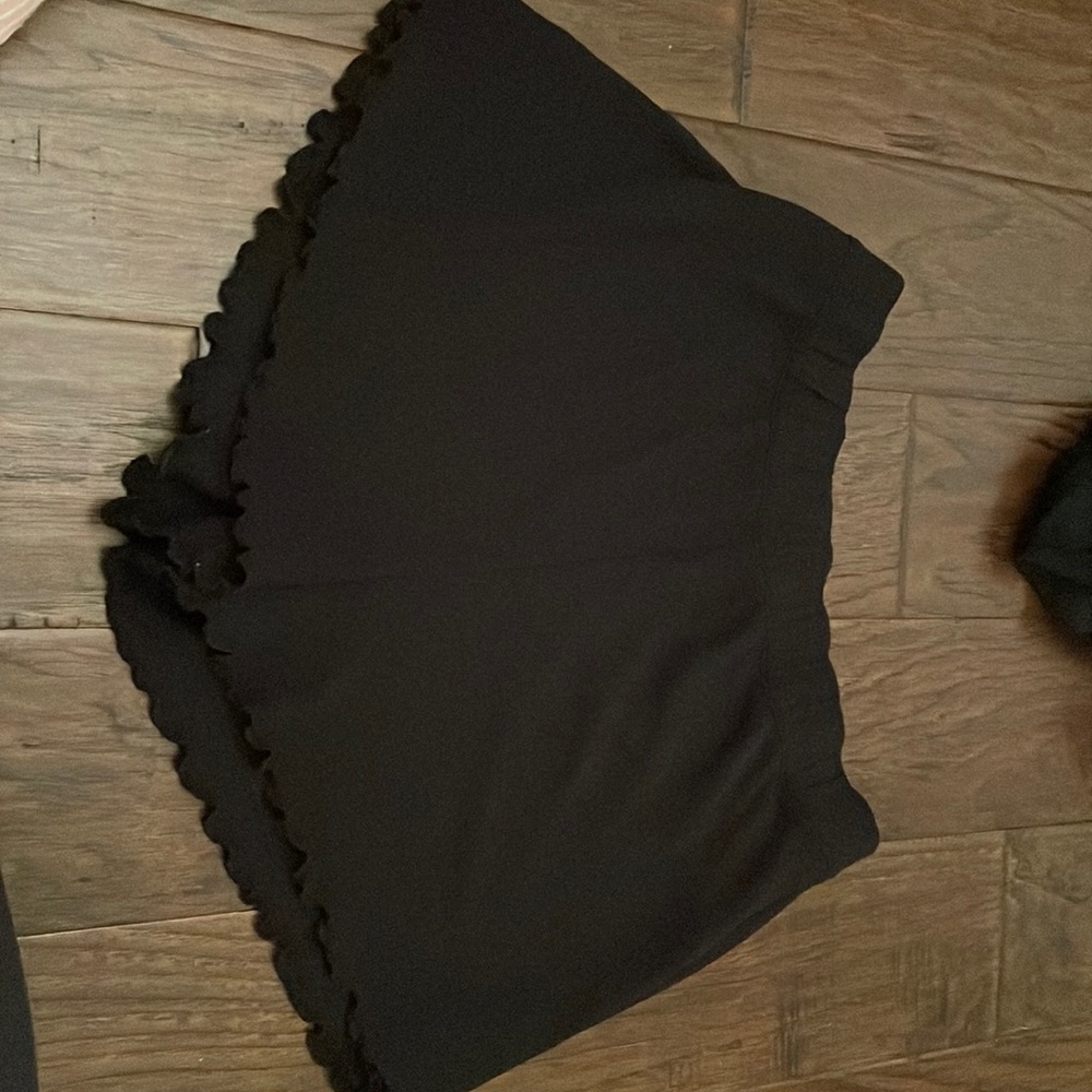 Black shorts